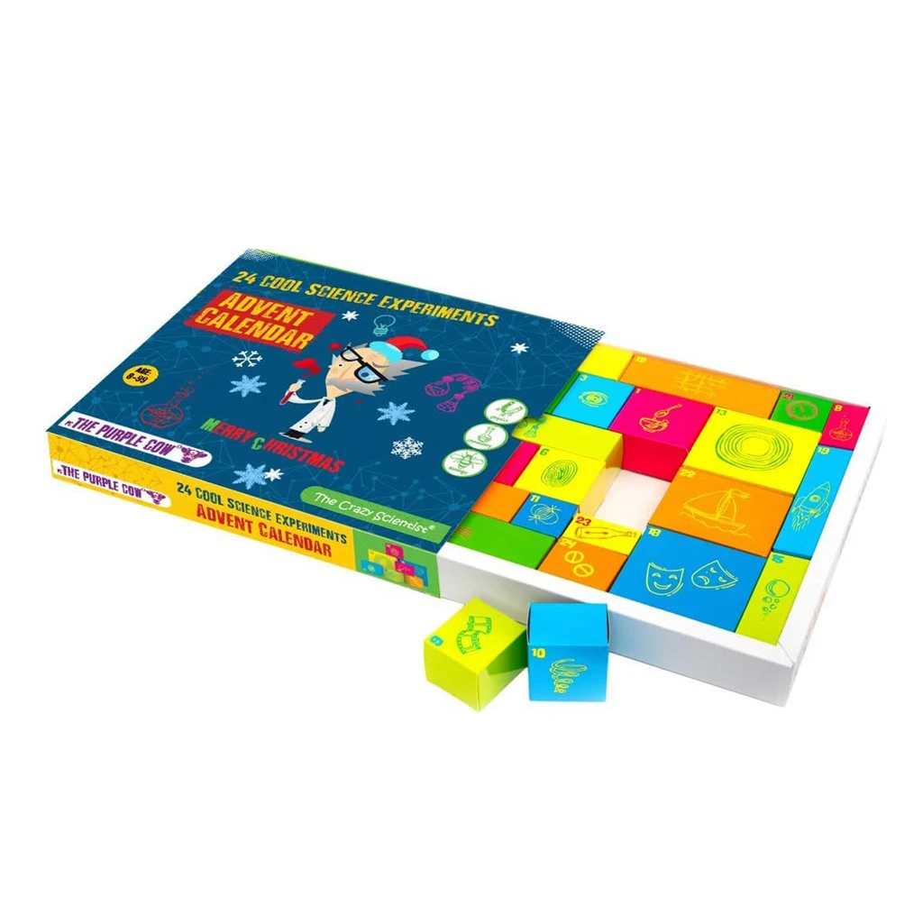 Jinayon Custom logo Christmas Xmas Halloween Holiday Countdown Advent Calendar Gift Box