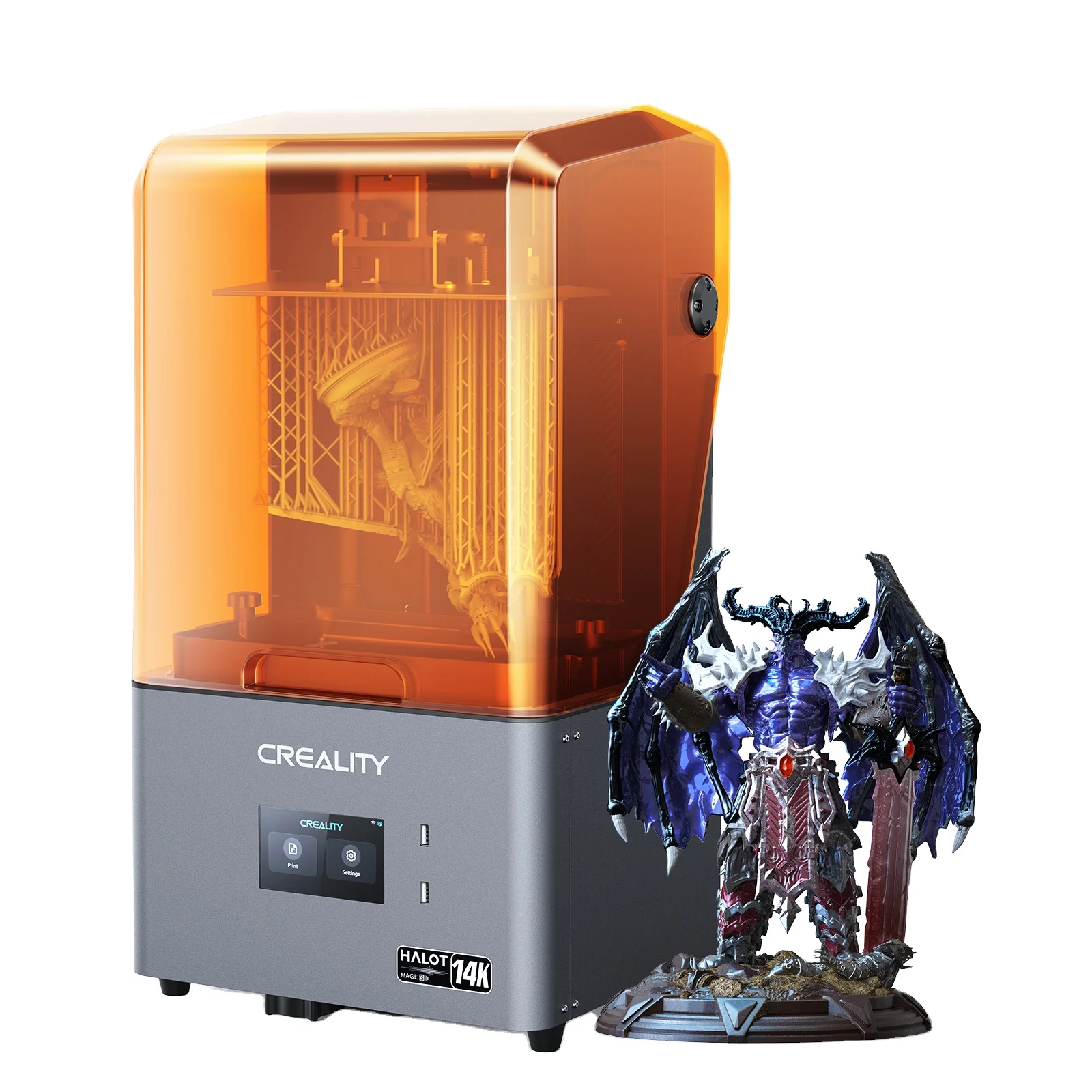 Creality Halot Mage S 14k high printing speed Resin 3D Printer for dental