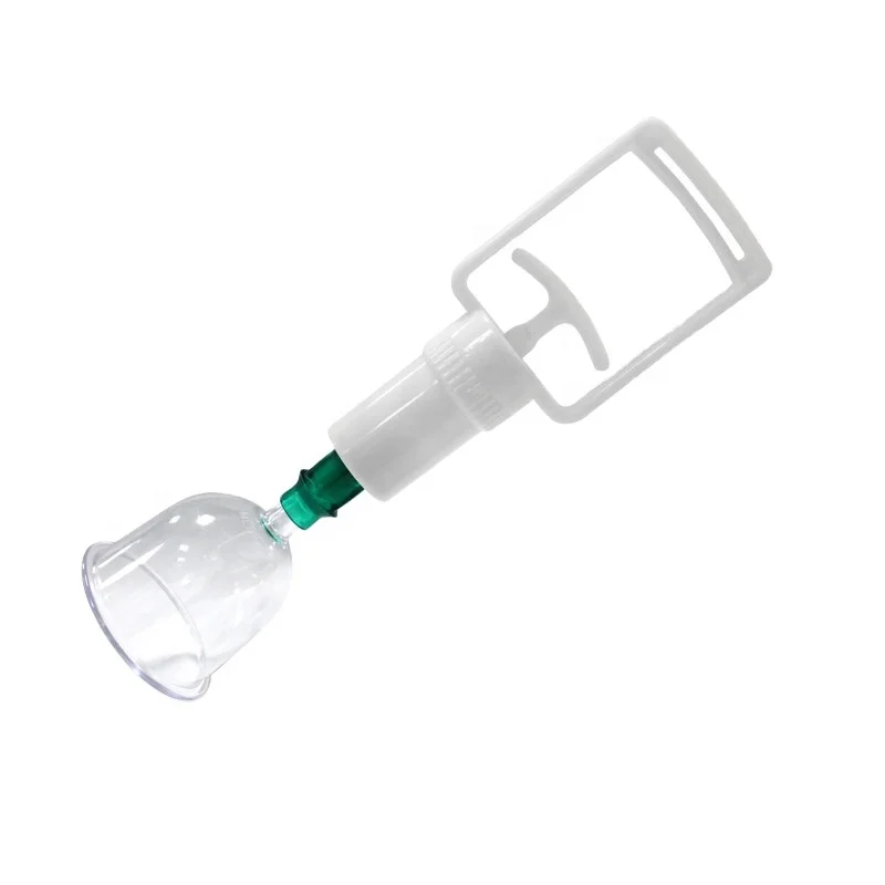 Vacuum Cupping Apparatus single cupping pump / hijama pump / cupping gun