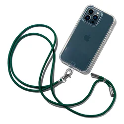 Фланелевые чехлы для смартфонов Dacron аксессуары универсальное ожерелье через плечо нашивка язычок цепочка трос ремешок мобильного