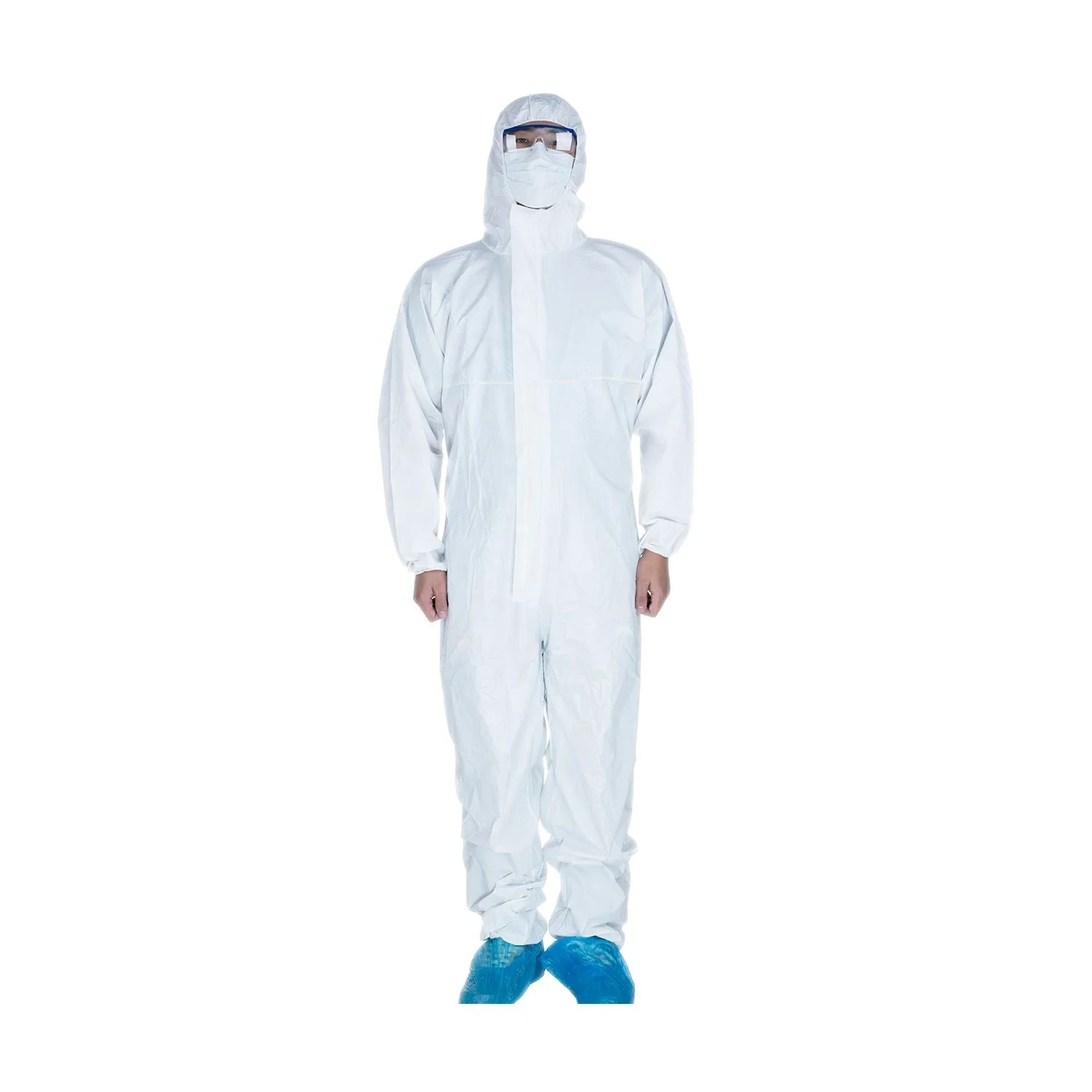 Splash Resistant Non woven Protection Uniform Disposable Coverall