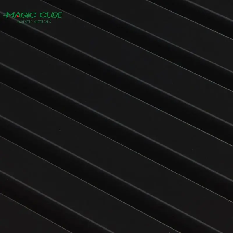 Listening Room Acoustical wood acoustic slat wall panels for Wall and Ceiling Deco acoustic foam panels