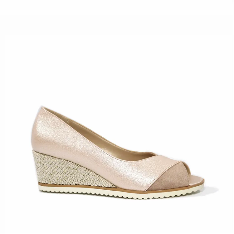 
New classic hot casual heel wedges fashionable comfortable women shoes 