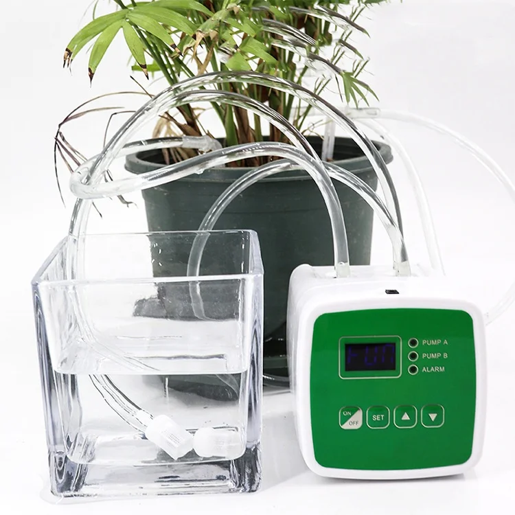 
Micro Automatic Drip Irrigation Kit Houseplants Smart Drip Irrigation System with Solar Battery Panel for Indoor 15 Potted 