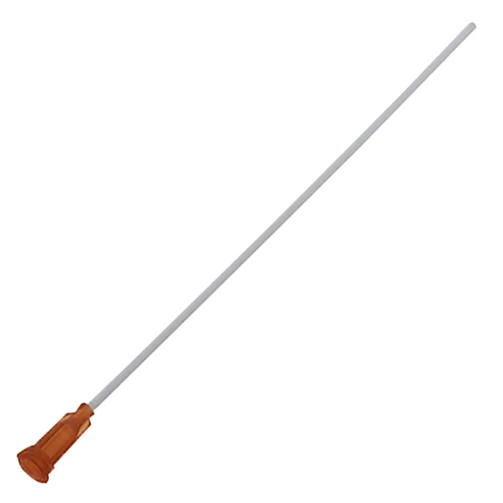 15G Tube Length 125mm 4 Inch PP Flexible Needle Dispensing Tips For  Liquid Dispenser Adhesive Glue Ink Refilling