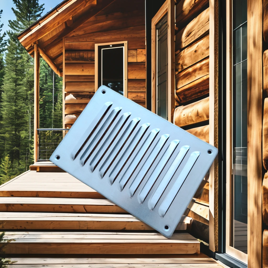 Customized Sizes Air Venting Panel Cover Boat Cabin Vents Louver Grill Aluminum Stainless Steel Stamped Registers & Grilles