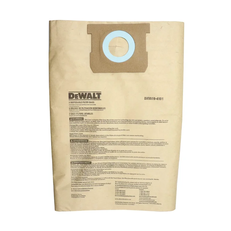 Бумажные пакеты с вакуумным фильтром для мокрой DXVA19-410 DXV06P DXV09P 6-10 галлонов