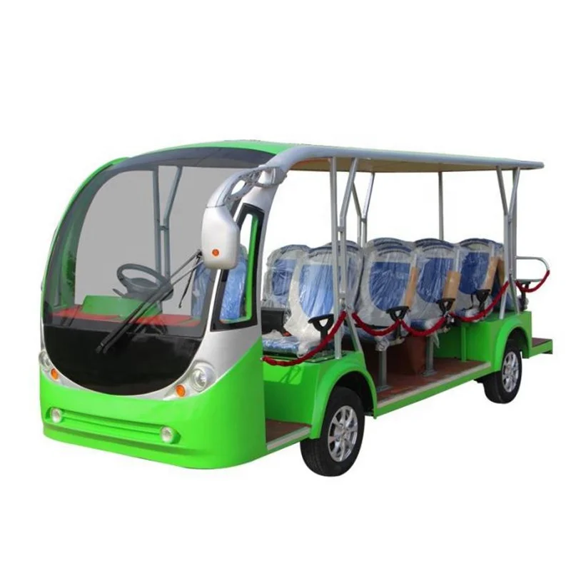 Qingdao Supplier Hot Sale 14 Seat Electric Mini Sightseeing Bus