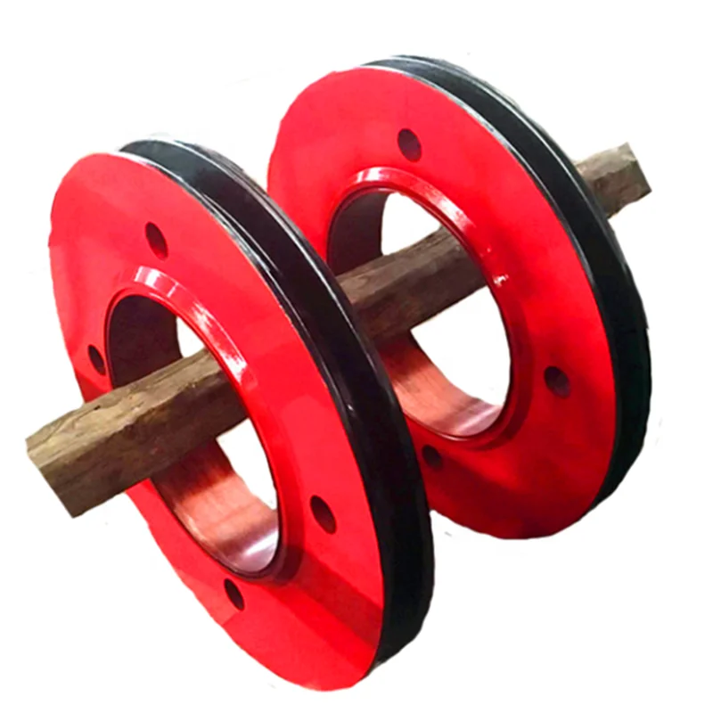 Large OEM Sand Casting Iron Wheels Crane large heavy Sheave Pulley