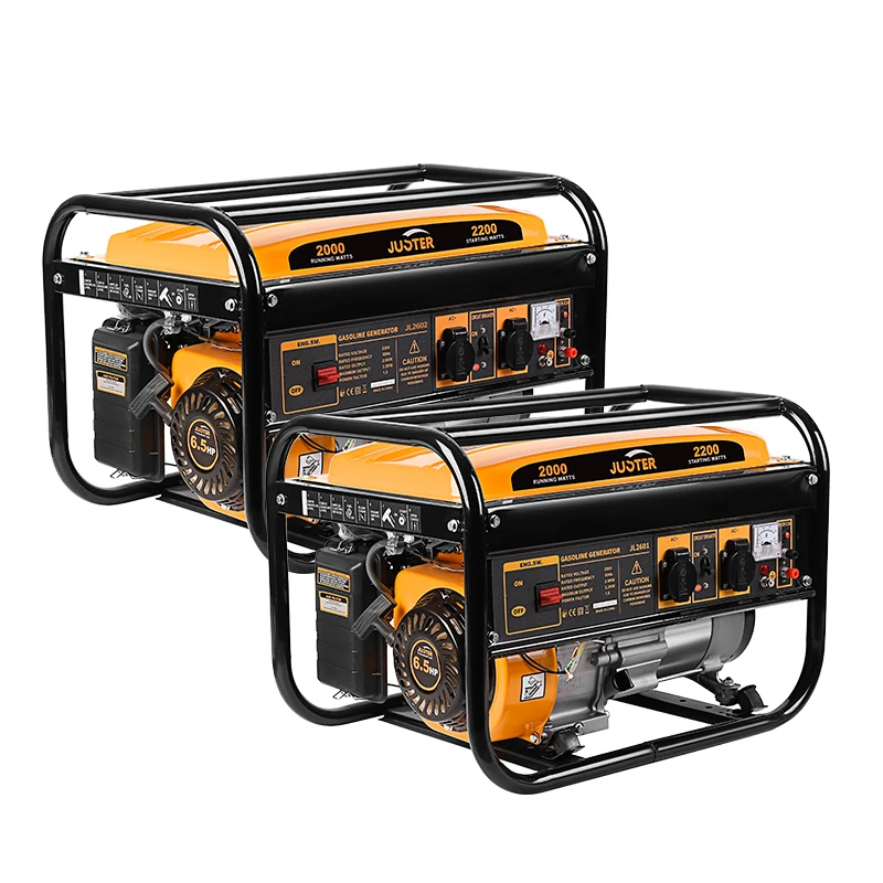 2024 Hot Sale 2000W Power Generator Gasoline Engine For Home Use Portable manual generators pumps