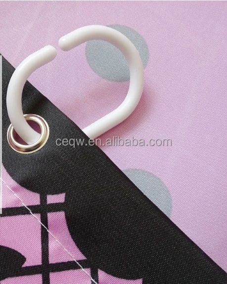 Shower Curtain Bathroom Curtain with12 Hooks