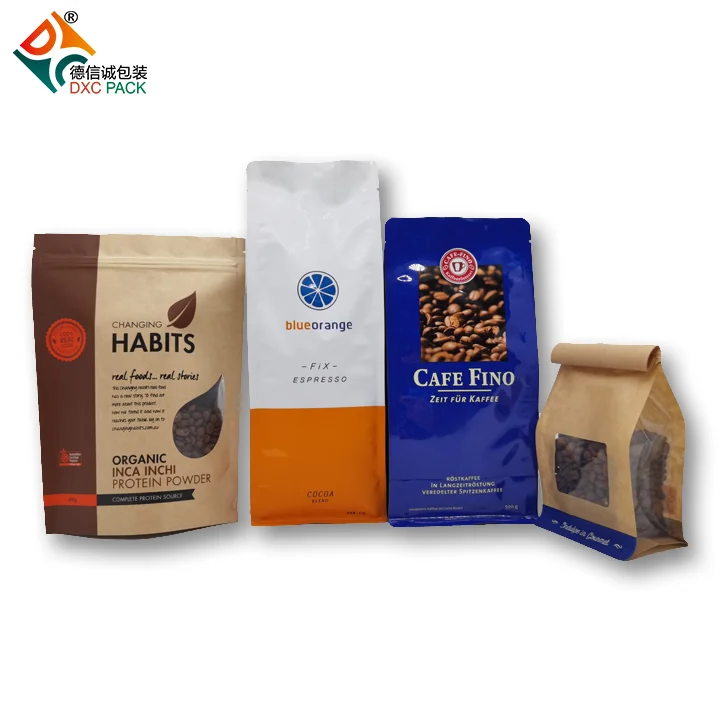 Recycle Kraft Paper bag for Bread packaging