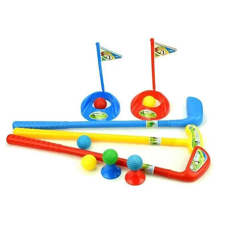 Kids Golf Club Set Durable Safety Mini Golf Toy