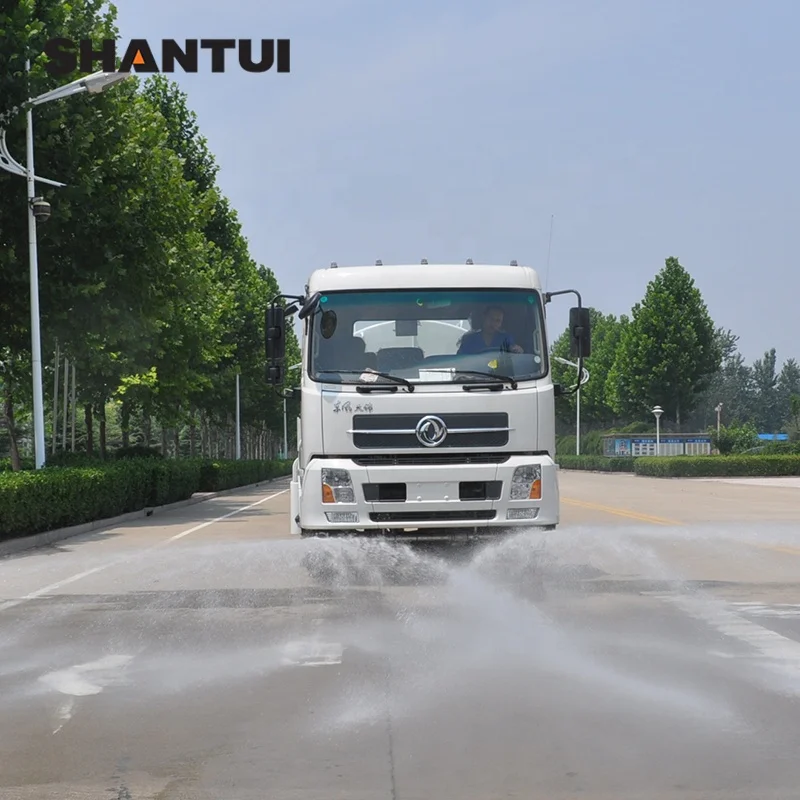 Factory price Shantui 10wheel 20000 liters water tanker 5000 gallon water tank truck for Uganda