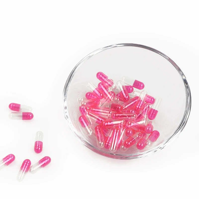 Vegetarian Cellulose Empty Vegan Capsules Size 00 0 1 HPMC Capsule with high quality