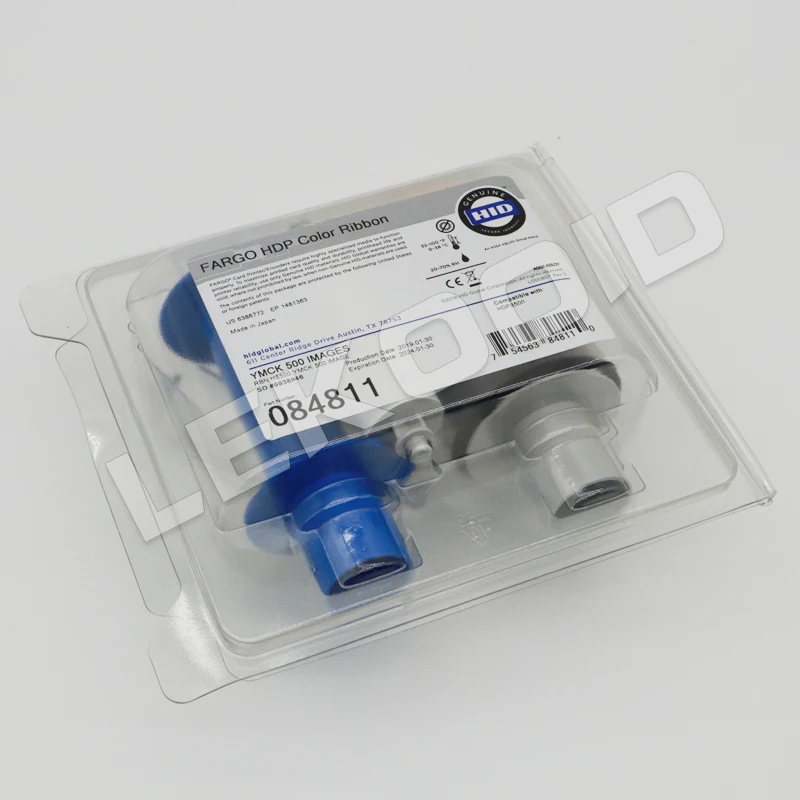 hid Fargo HDP8500 Printer YMCK Ribbon 084811,fargo84811