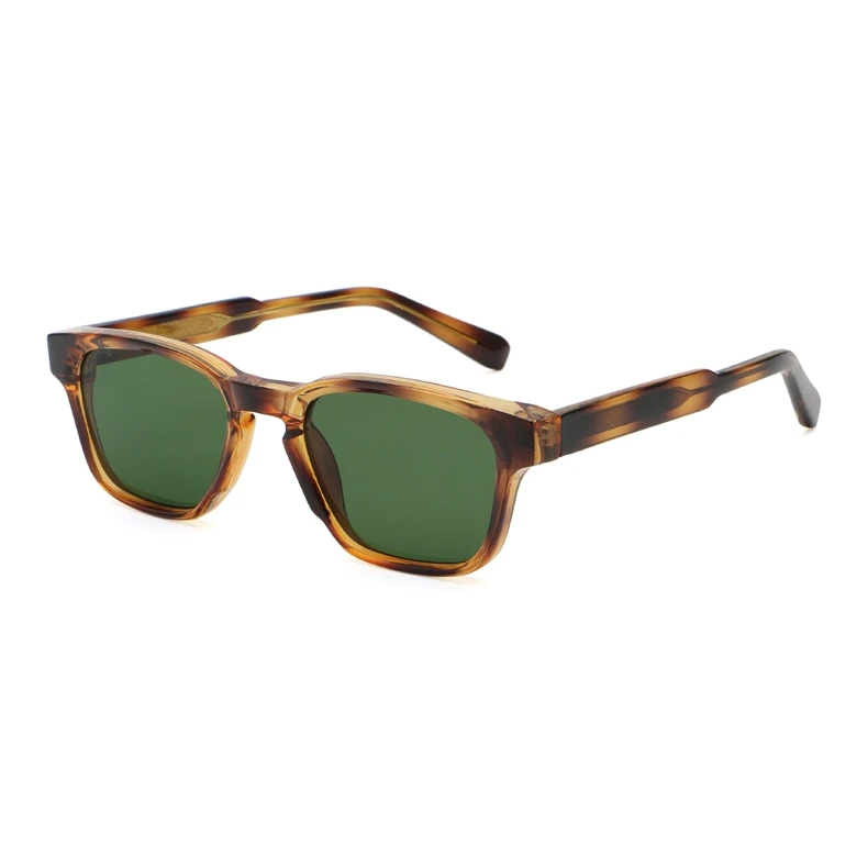 New Fashion Small Square Frames Luxury Glasses Vintage Custom Logo Shades Trendy Retro Sunglasses Women Men