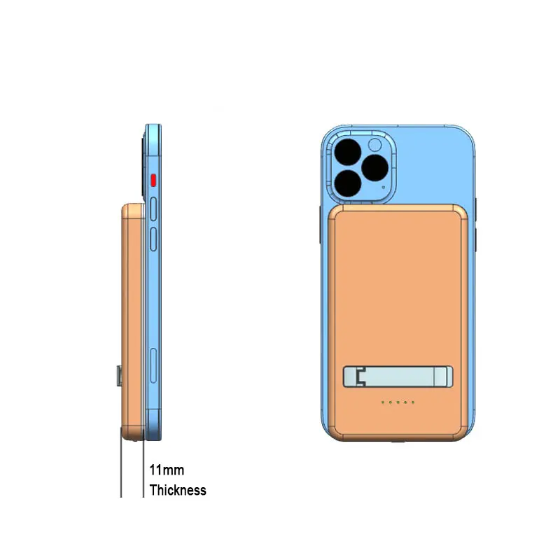 Portable Charger Magnetic Wireless Powerbank Magnet Battery Pack for iPhone 12