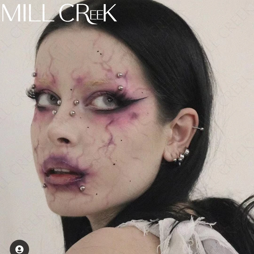 White Black Lens Wholesale Color Contact Lenses For Eye Cosmetics Cosplay Colored Contacts Lens Ghost Zombie