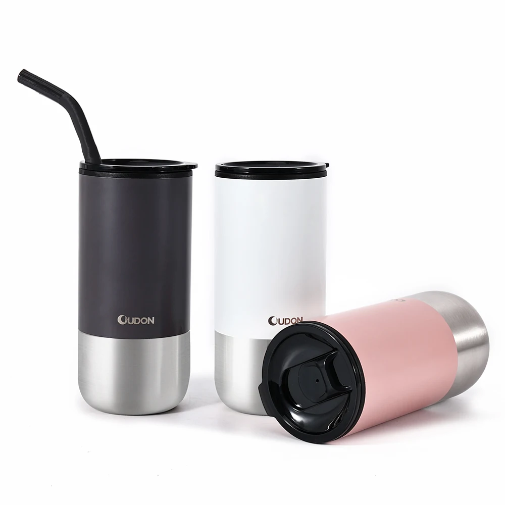 BPA Free Double Wall PP Inner and 201Stainless Steel Coffee Mug