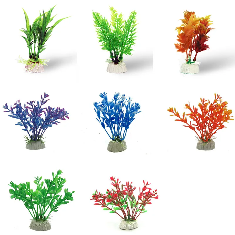 
Wholesale price Aquarium Plants Decor Plastic Fish Tank Plants Decorations Ornament Large Aquatic Plant for Aquarium 