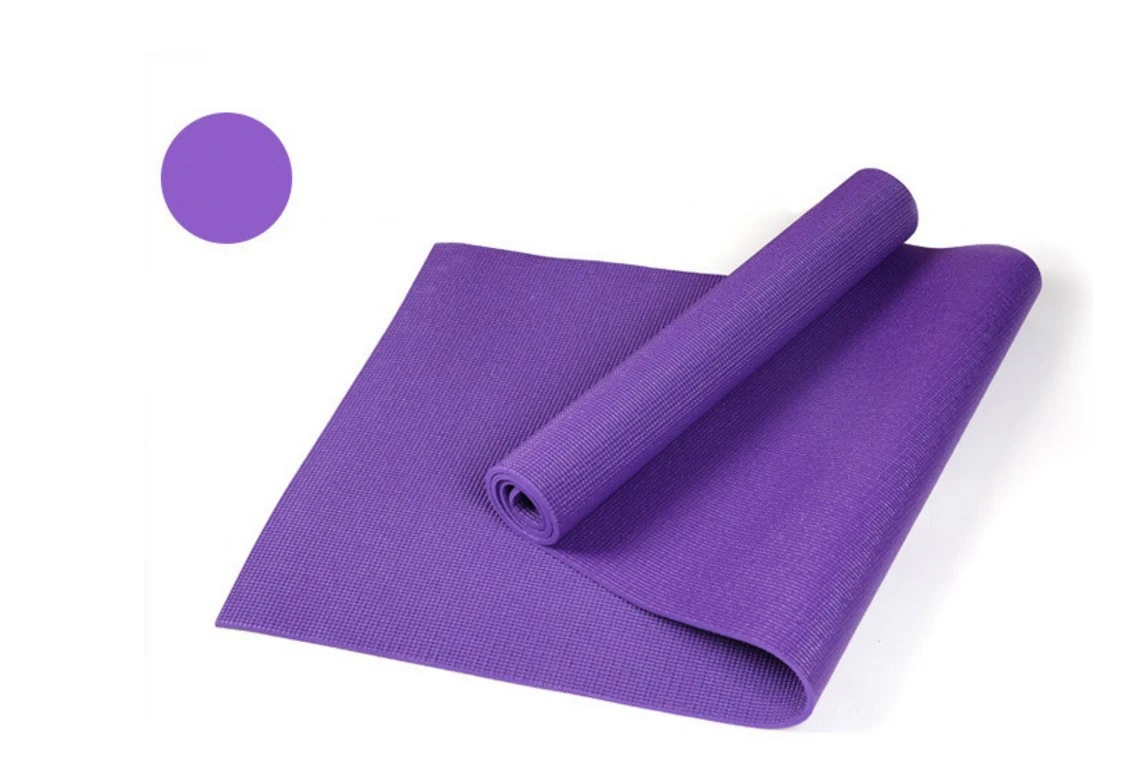 eco friendly 6mm high density premium pvc yoga mat for exercise