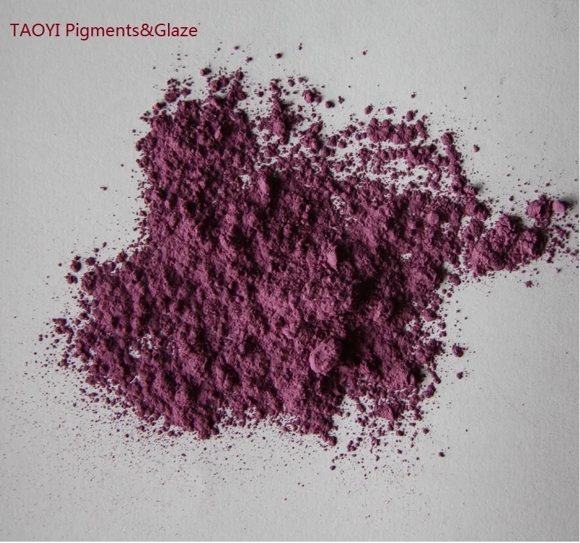 
590C violet color inorganic glass bolttle color enamel pigment 