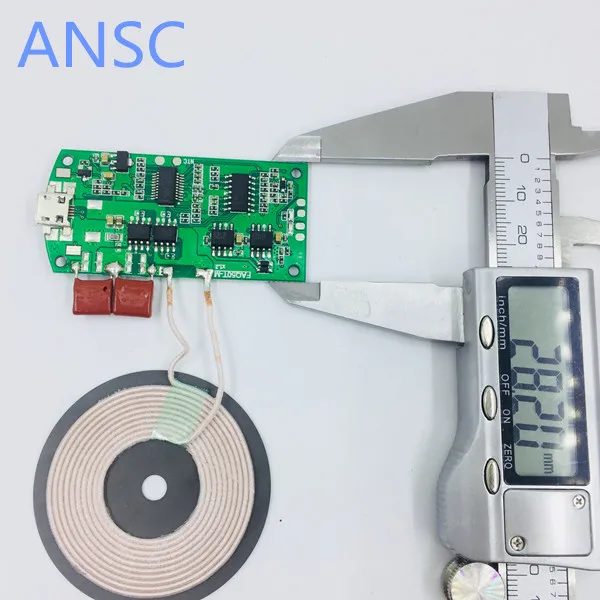 Мобильный телефон 7,5 Вт Быстрый передатчик модуль беспроводной зарядки PCB плата