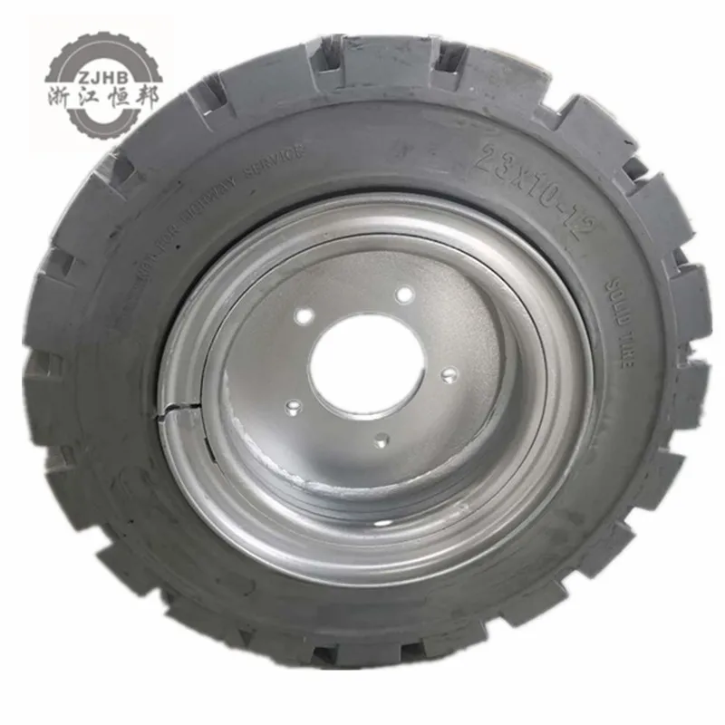 High quality no marking forklift solid tire 23x10-12