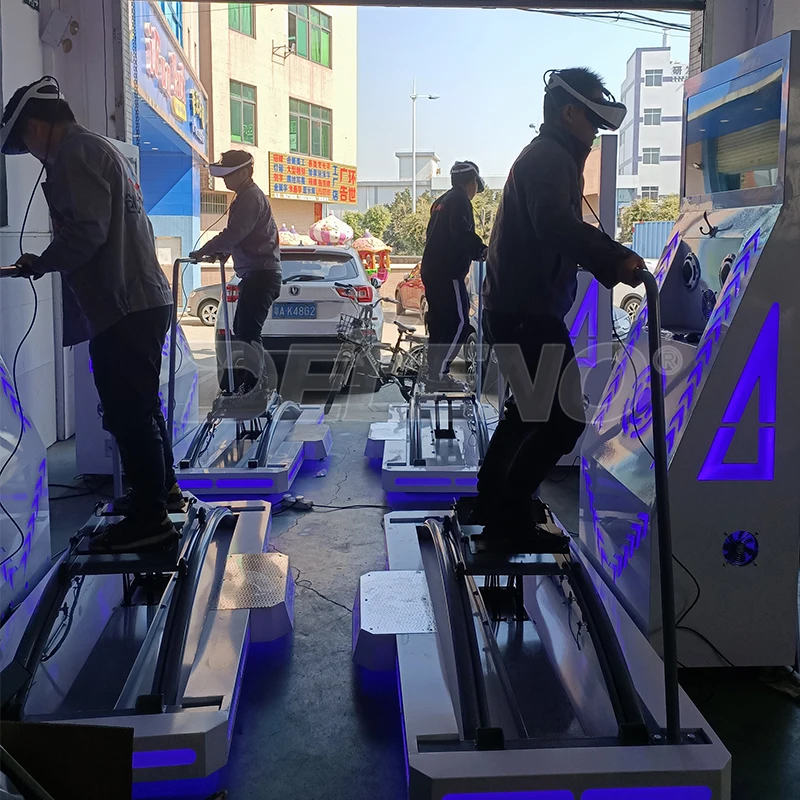 9D VR Skiing Simulator Extreme Immersive VR Game Machine Indoor Amusement Products