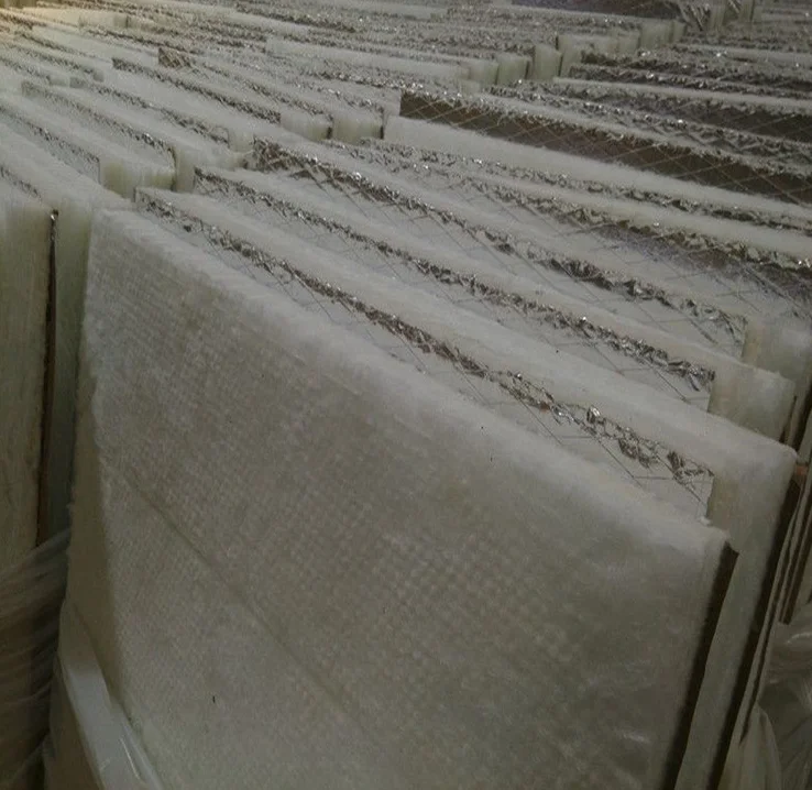 High Quality Fireproof Soundproof And Heatproof White Formaldehyde-Free Glass Wool Insulation Board