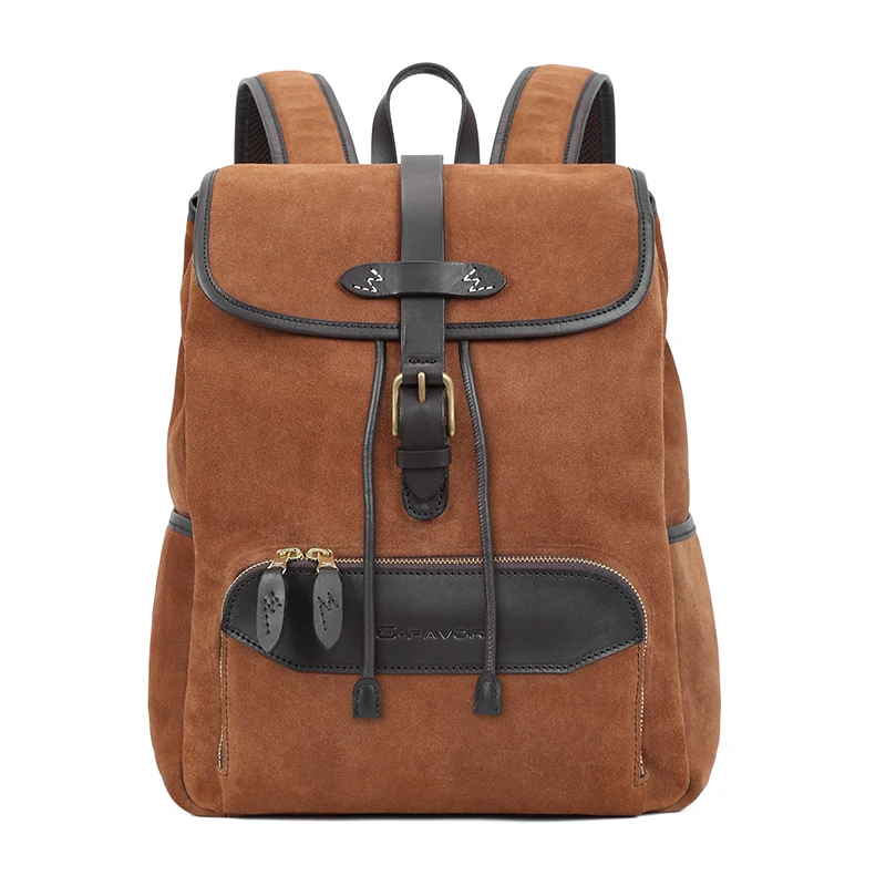 Классический винтажный рюкзак для ноутбука