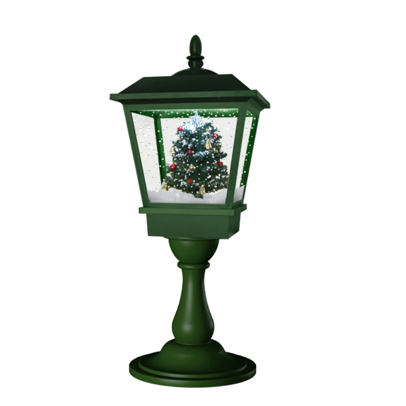 Christmas LED Lamp with Music and Snowing Birthday Gifts for