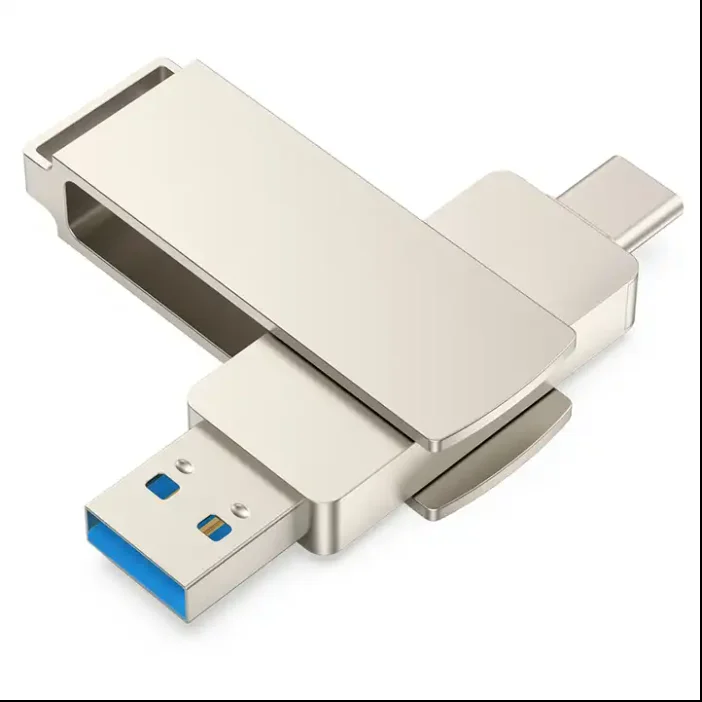 Металлический Usb-накопитель Type-C 4/8/16/32/64/2 0