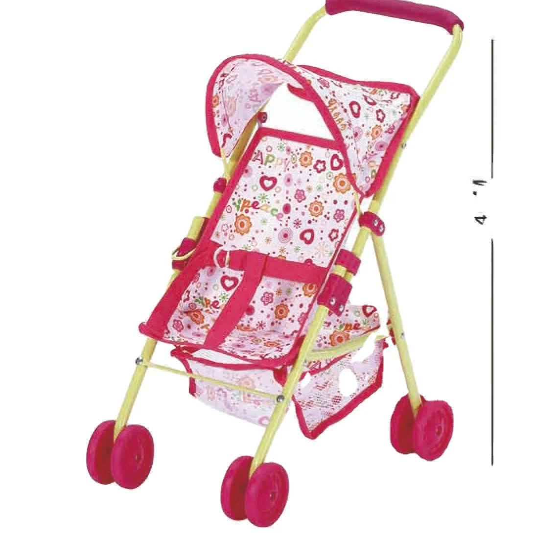 Baby Doll Buggy Stroller Carrinho de boneca