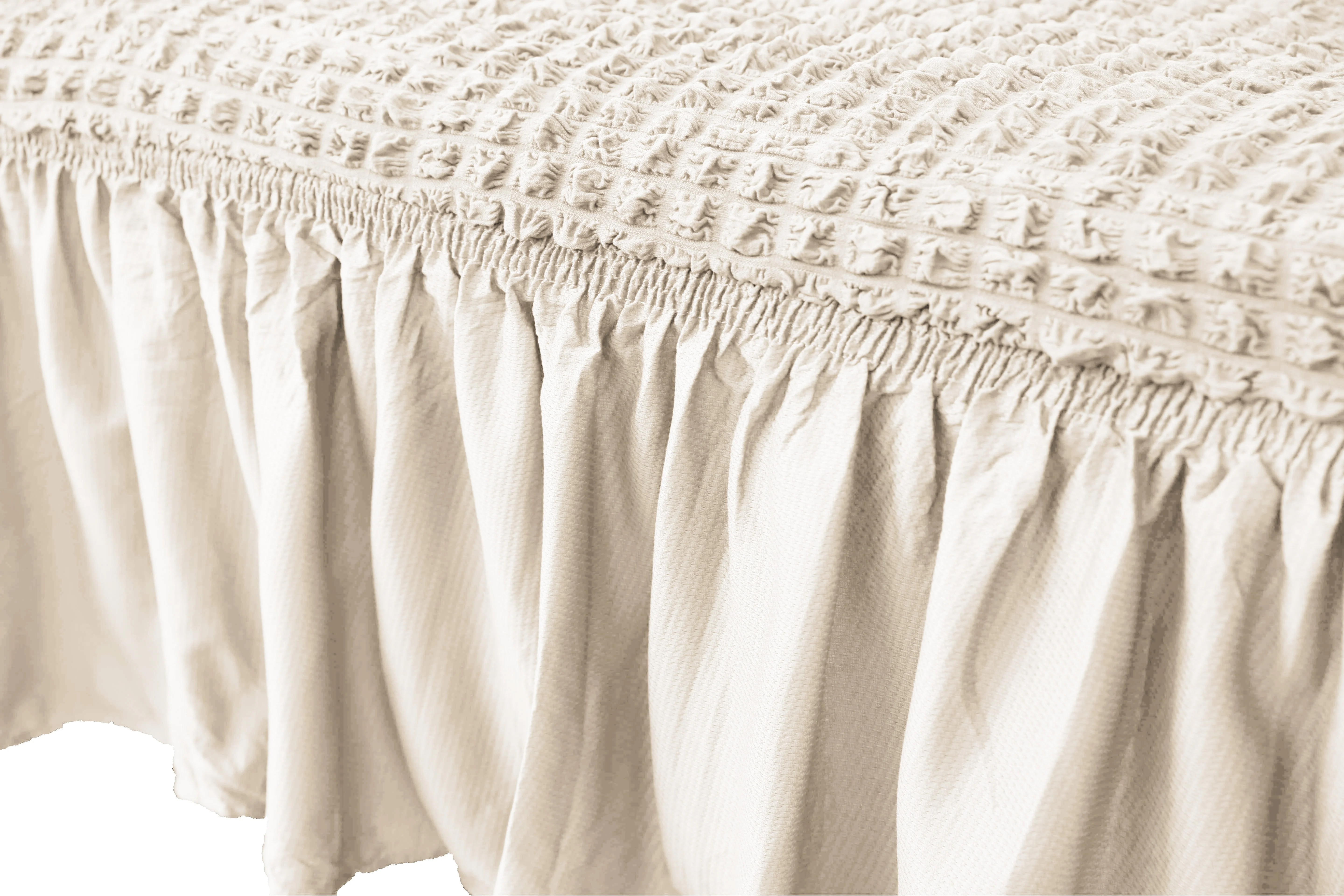 Home furniture cover for sofa and seats plain elastic 3 2 1 sofa covers bubble fabric