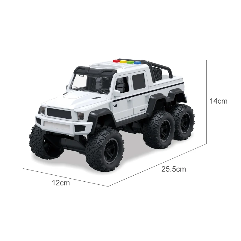 1:16 Off-Road Vehicle with  6 Wheel Drive Inertial Off-Road Vehicle best off road vehicles with light and music