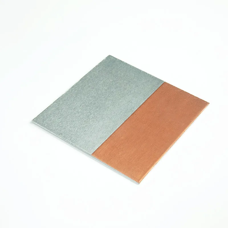 Conductive copper-aluminum composite material copper clad aluminium laminate sheet