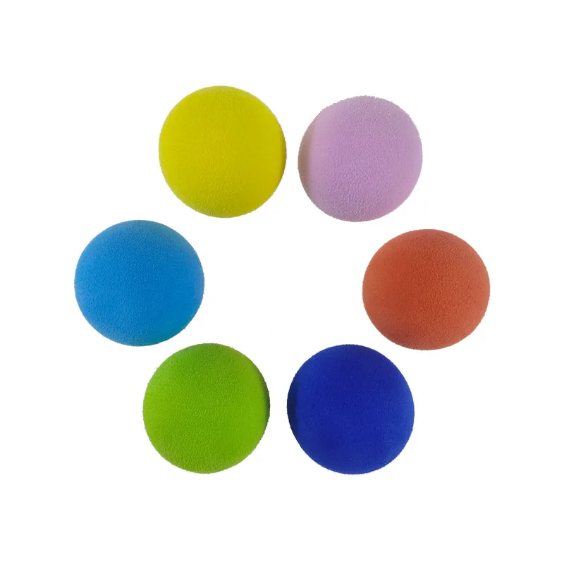 New Camo Solid Dog Tennis Soft Tiny Cat 4 Cm Smooth Surface And Eva Foam Antenna 10 Eva Foam Ball For Air Popper Gun