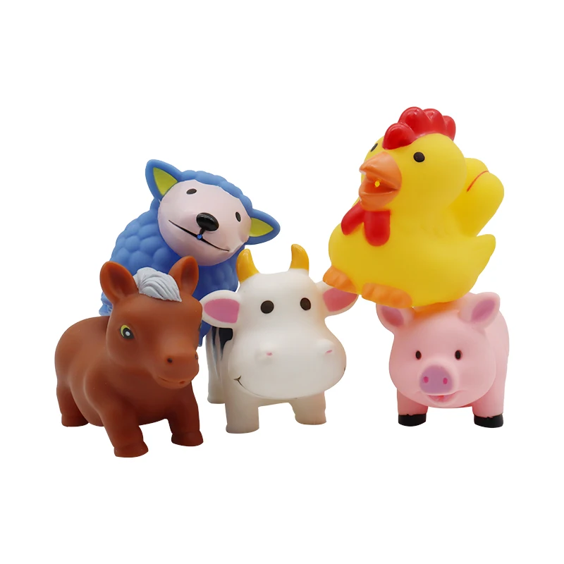 Juguetes from China Plastic Farm Animal Baby Water Toys Games Bath Toys for Toddler Girl Infants