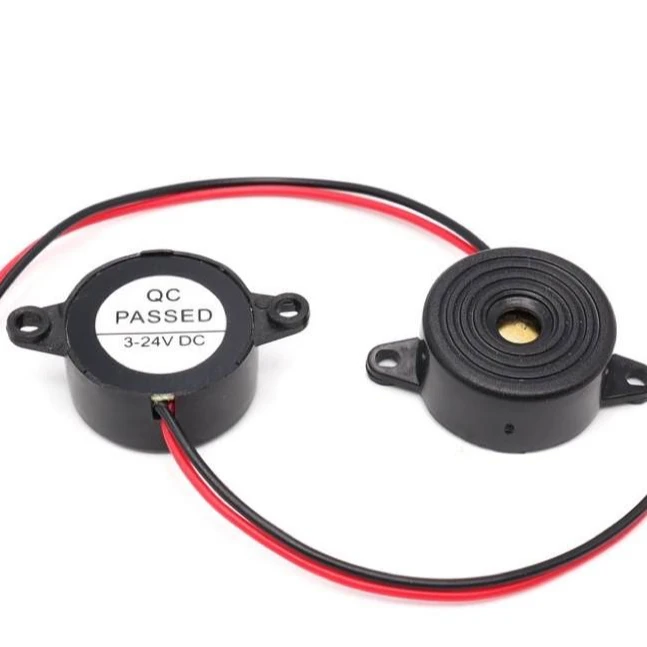 buzzer black and white