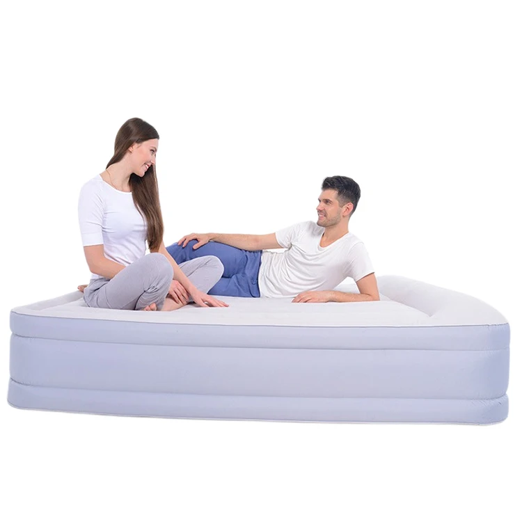Cheap Price Inflatable Bed Mattress Queen Size Air Bed Mattress with Built in Electric Pump