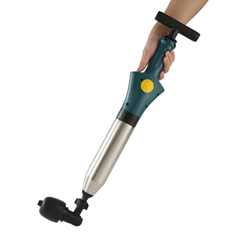 Air Power High Pressure Pump Cleaner Dredge Toilet Plunger Air Blaster Sink Pipe Uncover Remover Pipe Bath Dredging Clog