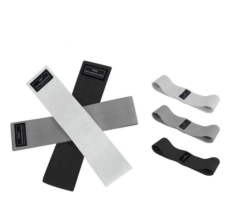 TOPTONS Fabric Hip Band Resistance Custom Booty Bands Circle Set