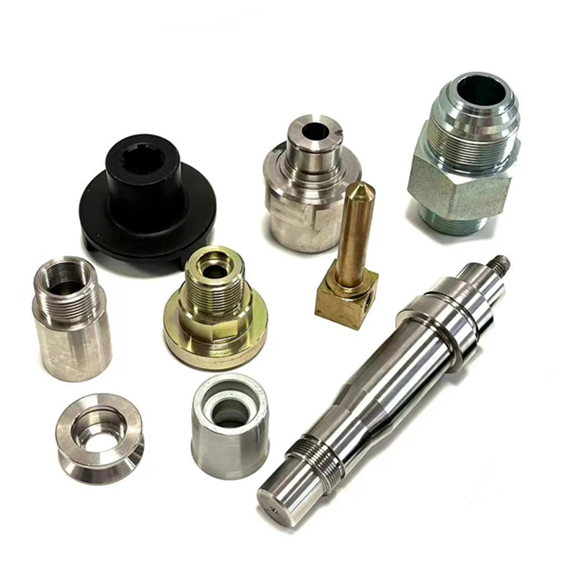 automation technology custom precision CNC lathe machine spare fitting parts connector