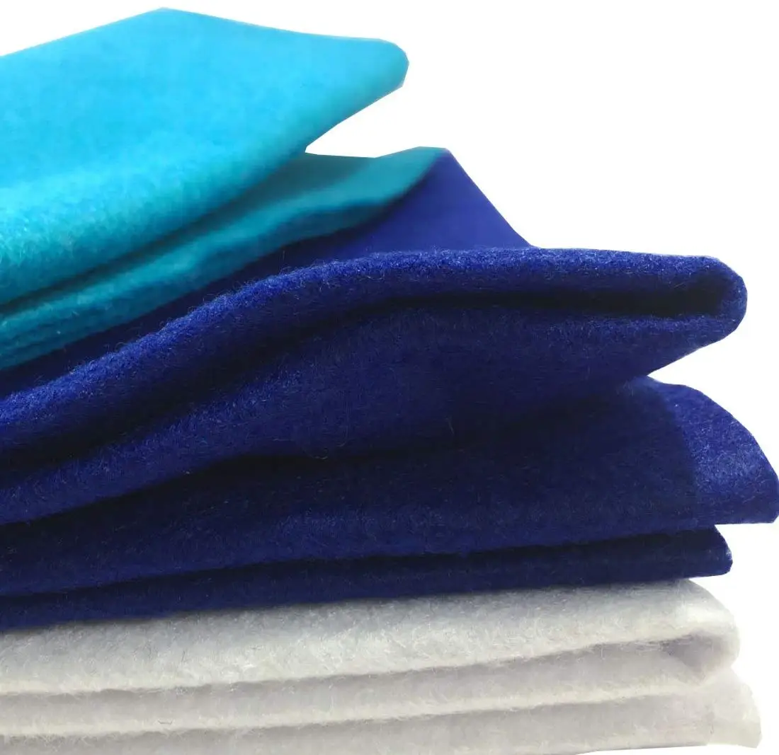 Hot Selling Thick Colored Felt Roll Thick Felt Polyester Non Woven Needle Punch Felt Fabric