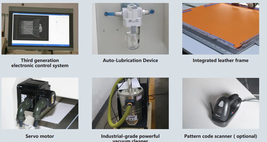 Richpeace Automatic Perforation + Sewing + Embroidery machine