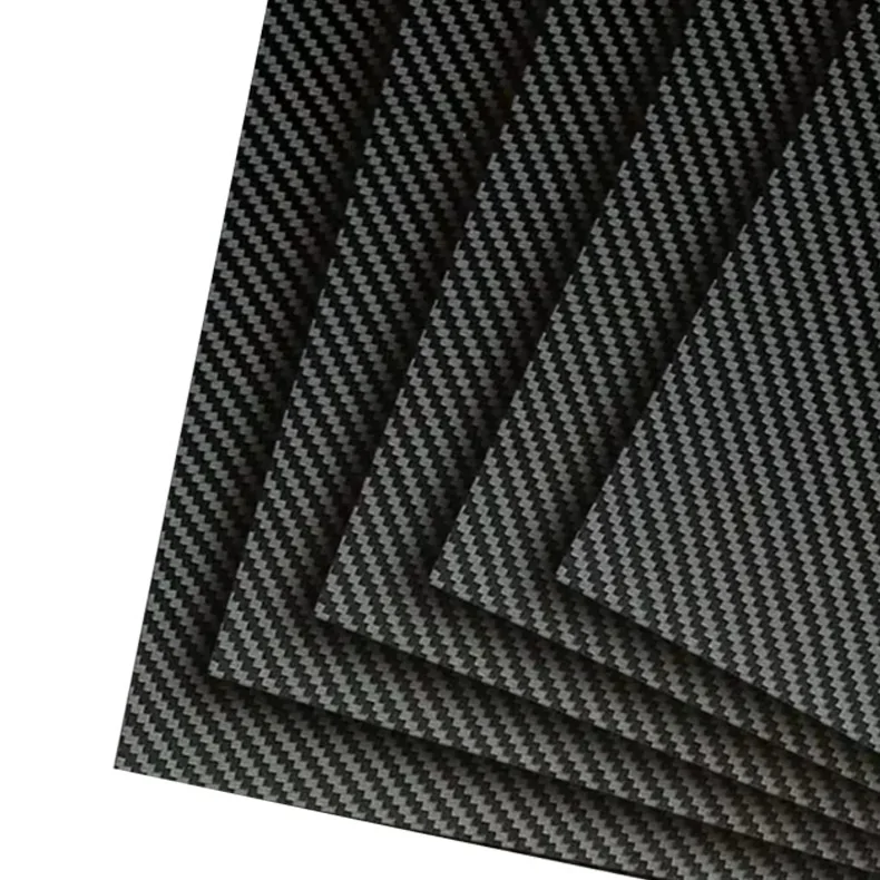 High Quality Toray 3K Twill Carbon Fiber Plate Thickness 0.2MM-300MM Prepreg Carbon Fiber Plate Customization