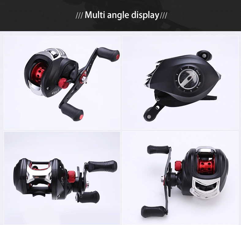 High Quality Wholesale Bait Casting Fishing Reels Bass Carp Saltwater Other Fish Species Sea & Water Drop Wheel Types