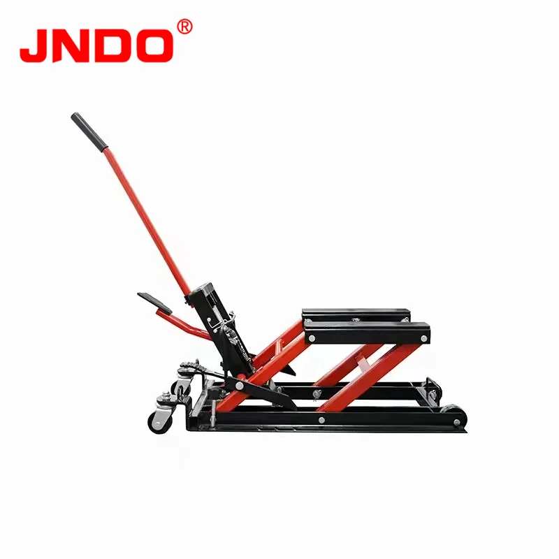 Good Price Hydraulic Motorbike Lifter With Air Pump Motorcycle Lift Table